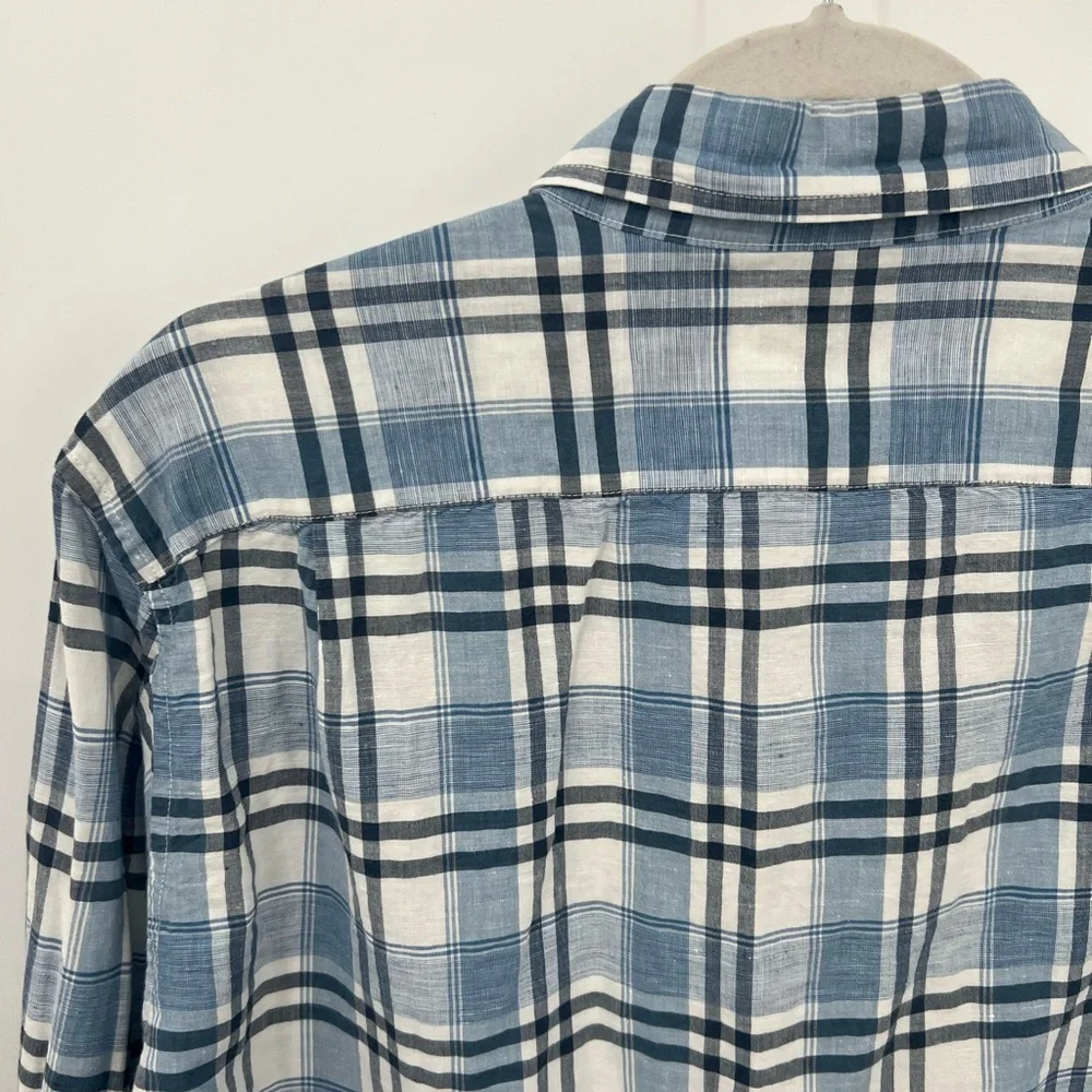 J. Crew Baird McNutt linen blend shirt